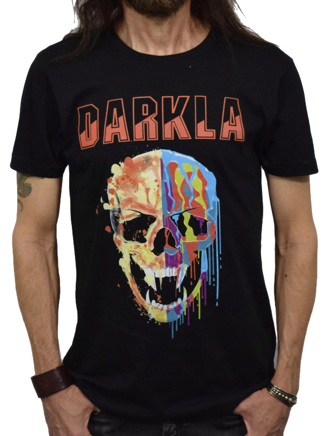 Darkla’s Limited Edition, Classic ABSTRACT SKULL TEE MEN'S